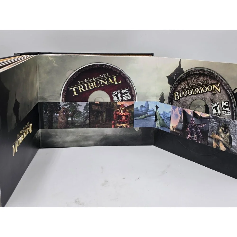 The Elder Scrolls Anthology PC Box Set with Maps and Discs Fully Complete